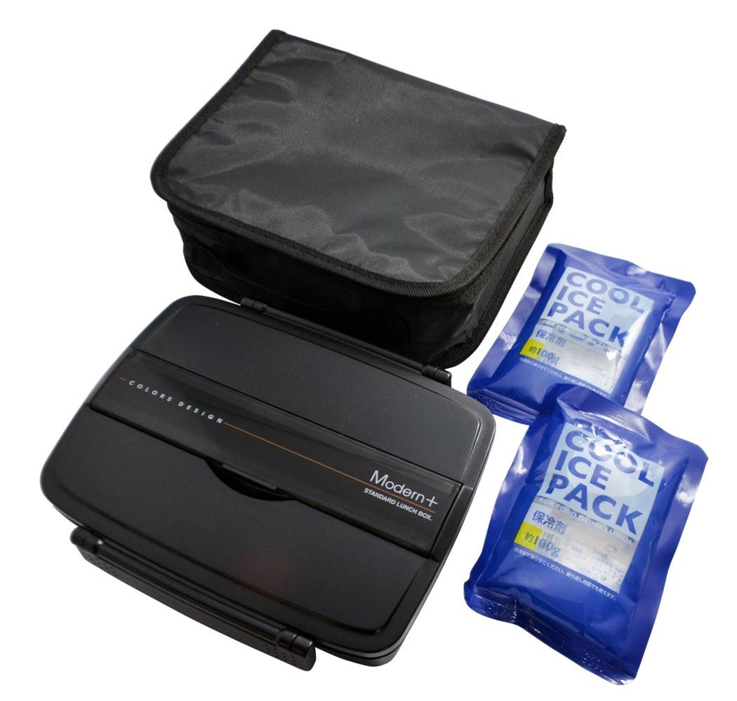 Shikiri Bento with Insulated Lunch Bag