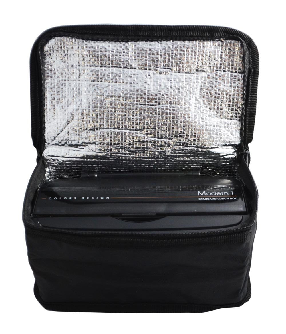 Two Tier Tight Lunch Box 900mL with Insulated Lunch Bag