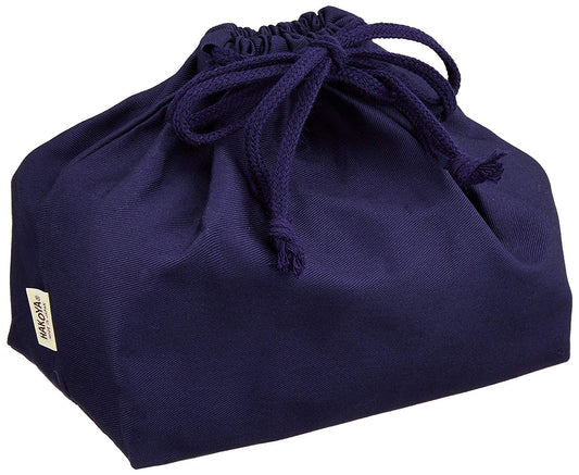 Drawstring Bento Bag | L, Navy