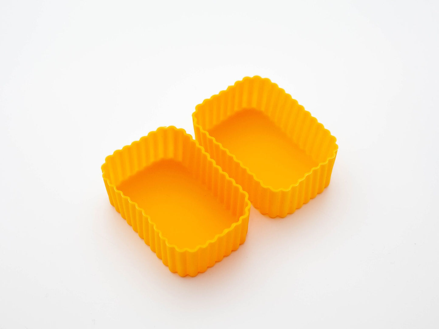 Silicone Rectangle Cup | Orange