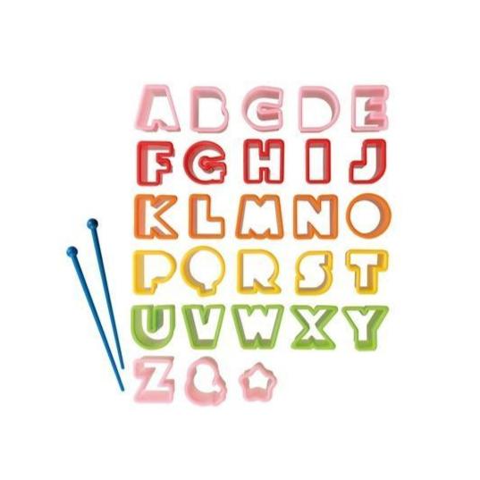 ABC food cutters set