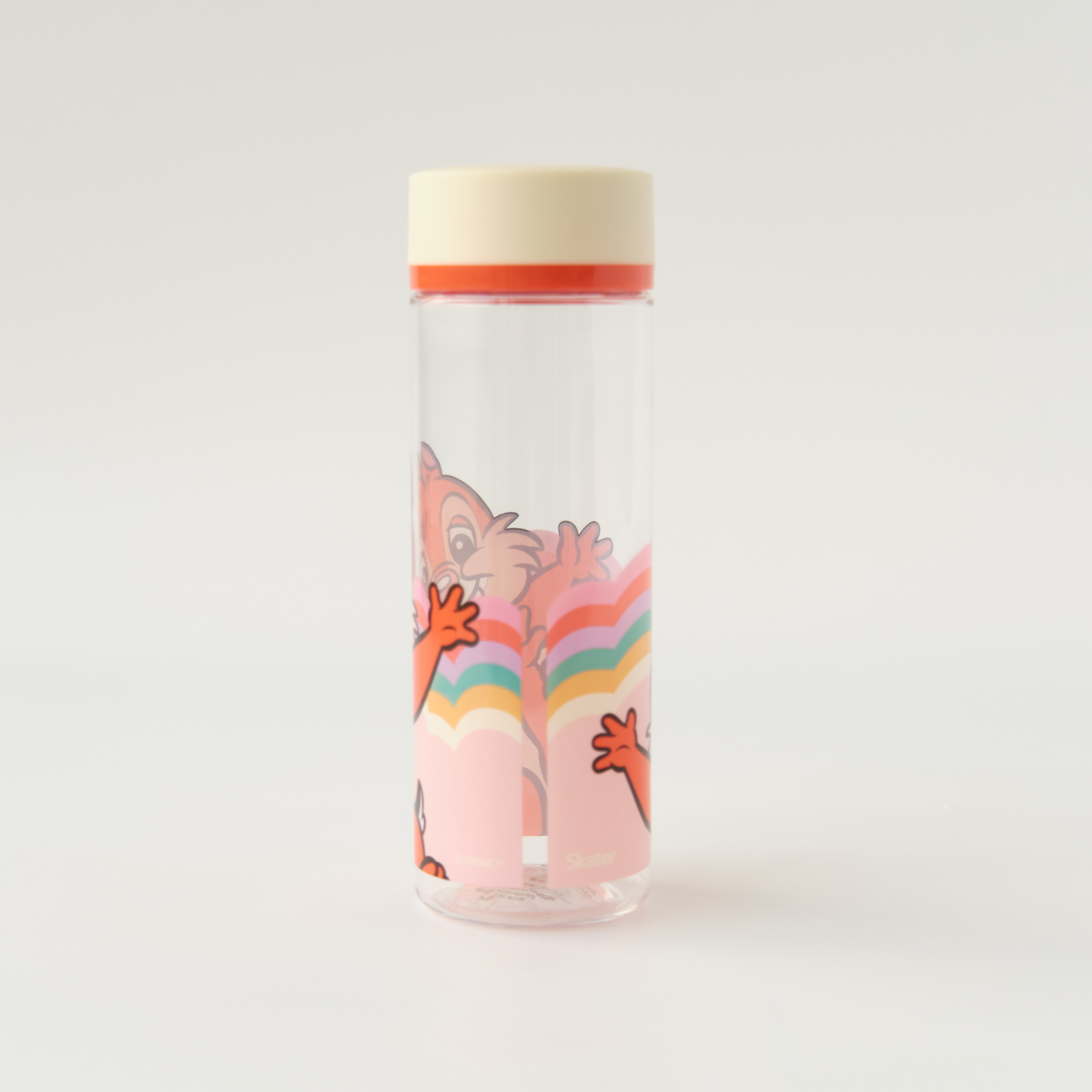 Clear Water Bottle | Retro Chip and Dale, 400mL