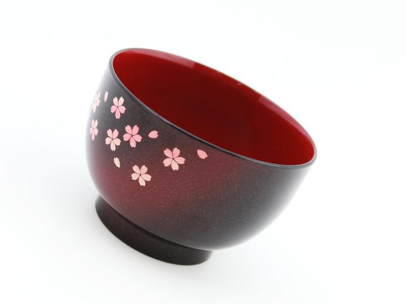 Soup Bowl | Sakura, Red, 400mL