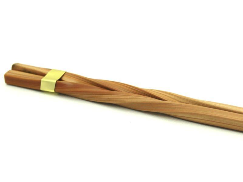 Twisted Bamboo Chopsticks