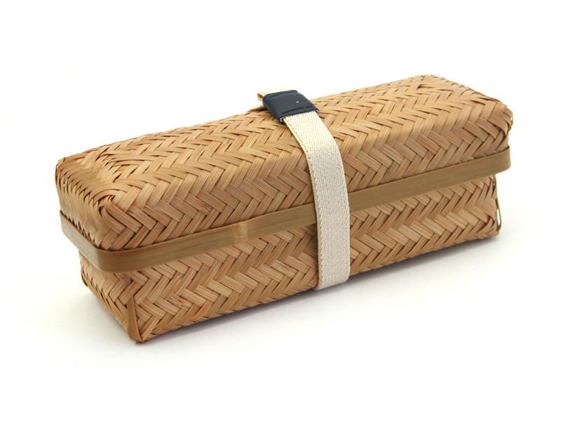Weaved Bamboo Bento Long
