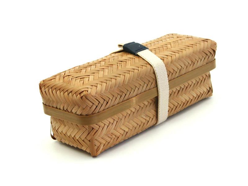 Weaved Bamboo Bento Long