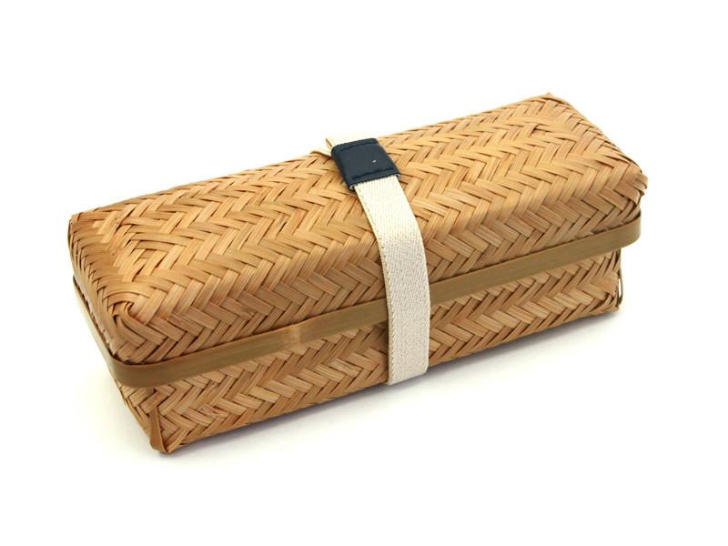 Weaved Bamboo Bento Long