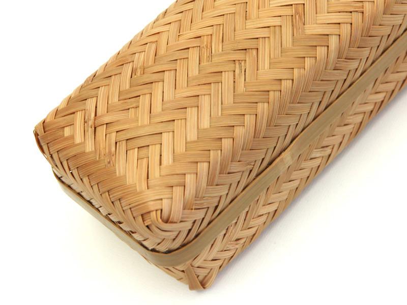 Weaved Bamboo Bento Long