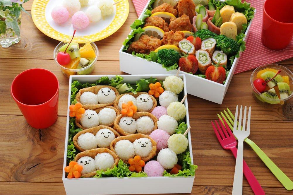 Baby Rice Ball Faces Onigiri Set