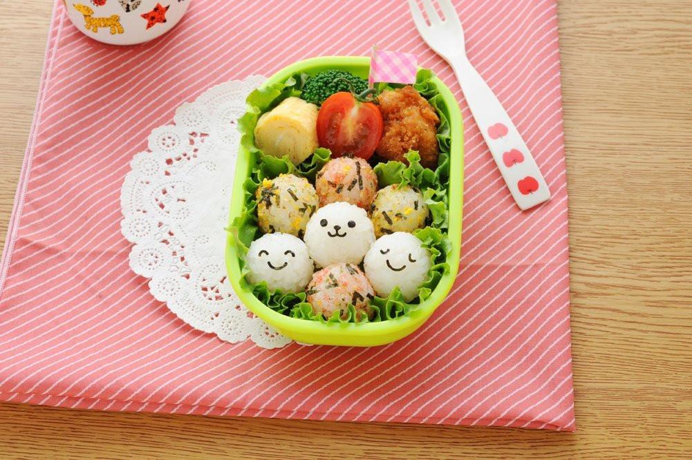 Baby Rice Ball Faces Onigiri Set