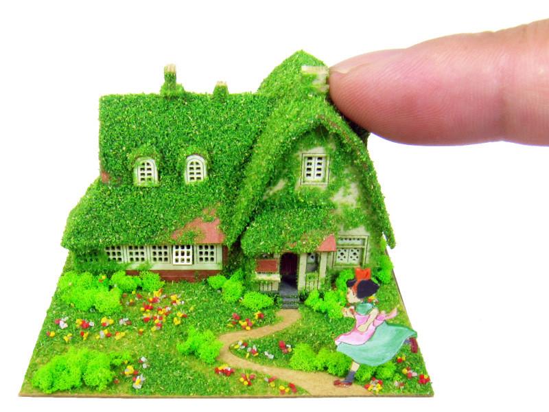 Ghibli Miniatuart Mini | Kiki's Delivery Service - Okino's House