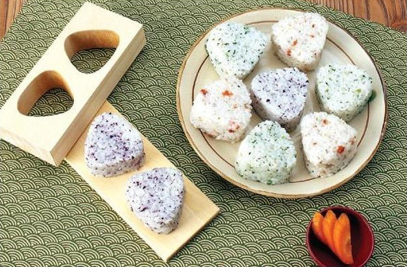 Wooden Onigiri Mold | Hinoki