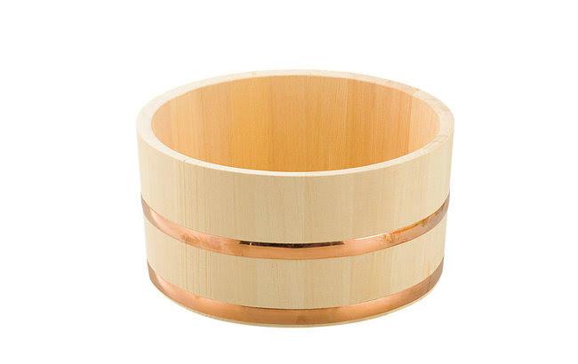 Hinoki Bath Bucket φ18xH8.6cm