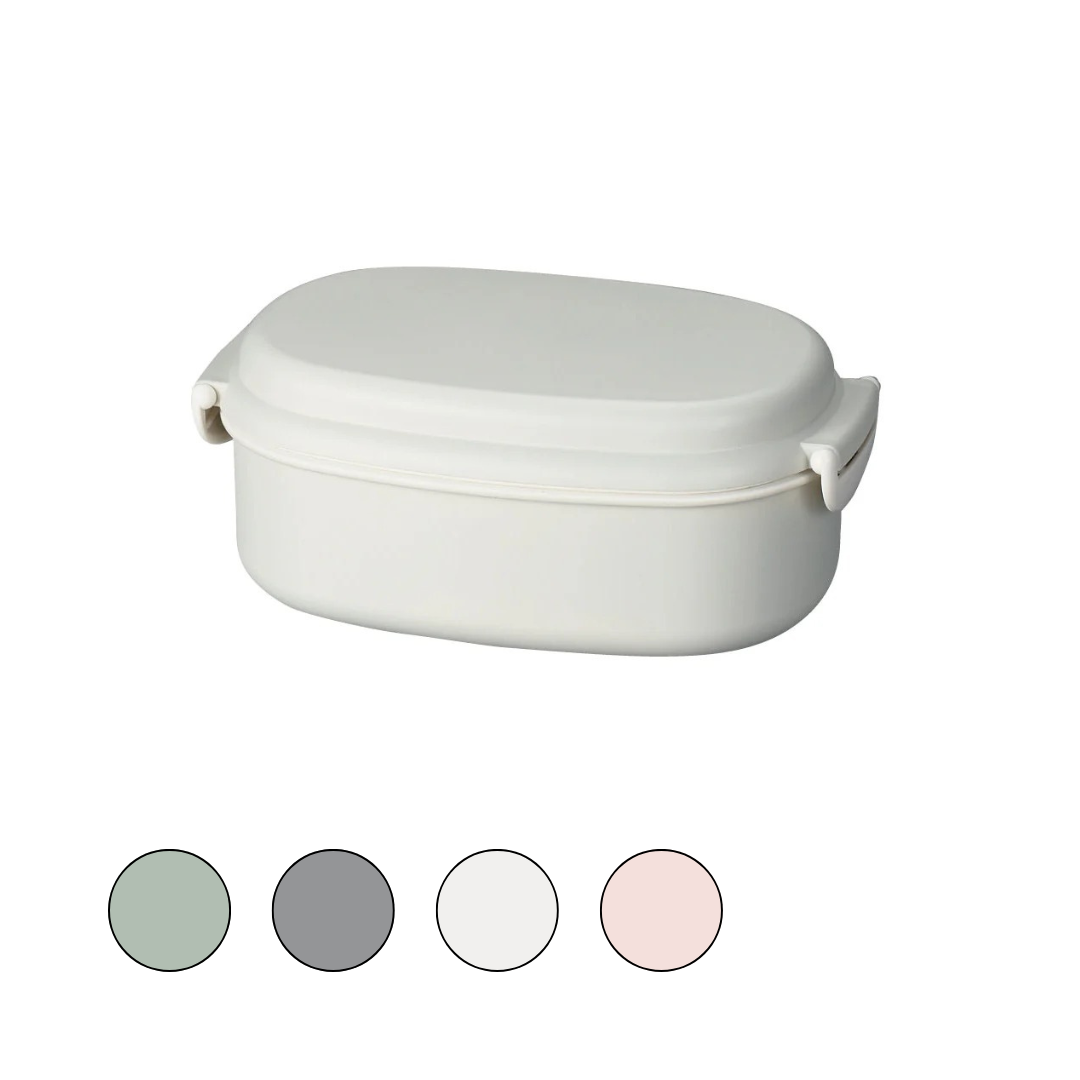 Easy Clean Oval Bento | Two tiers, 730ml
