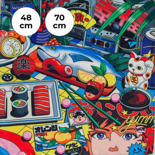 Original City Pop Furoshiki