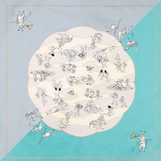 100cm Chojyugiga Furoshiki