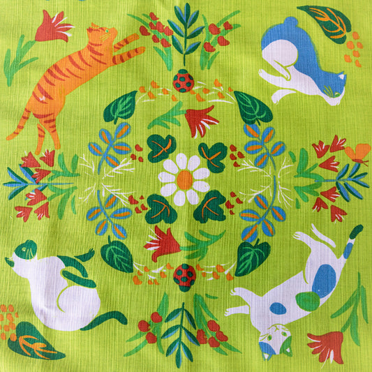 50cm Furoshiki | Neko no Niwa