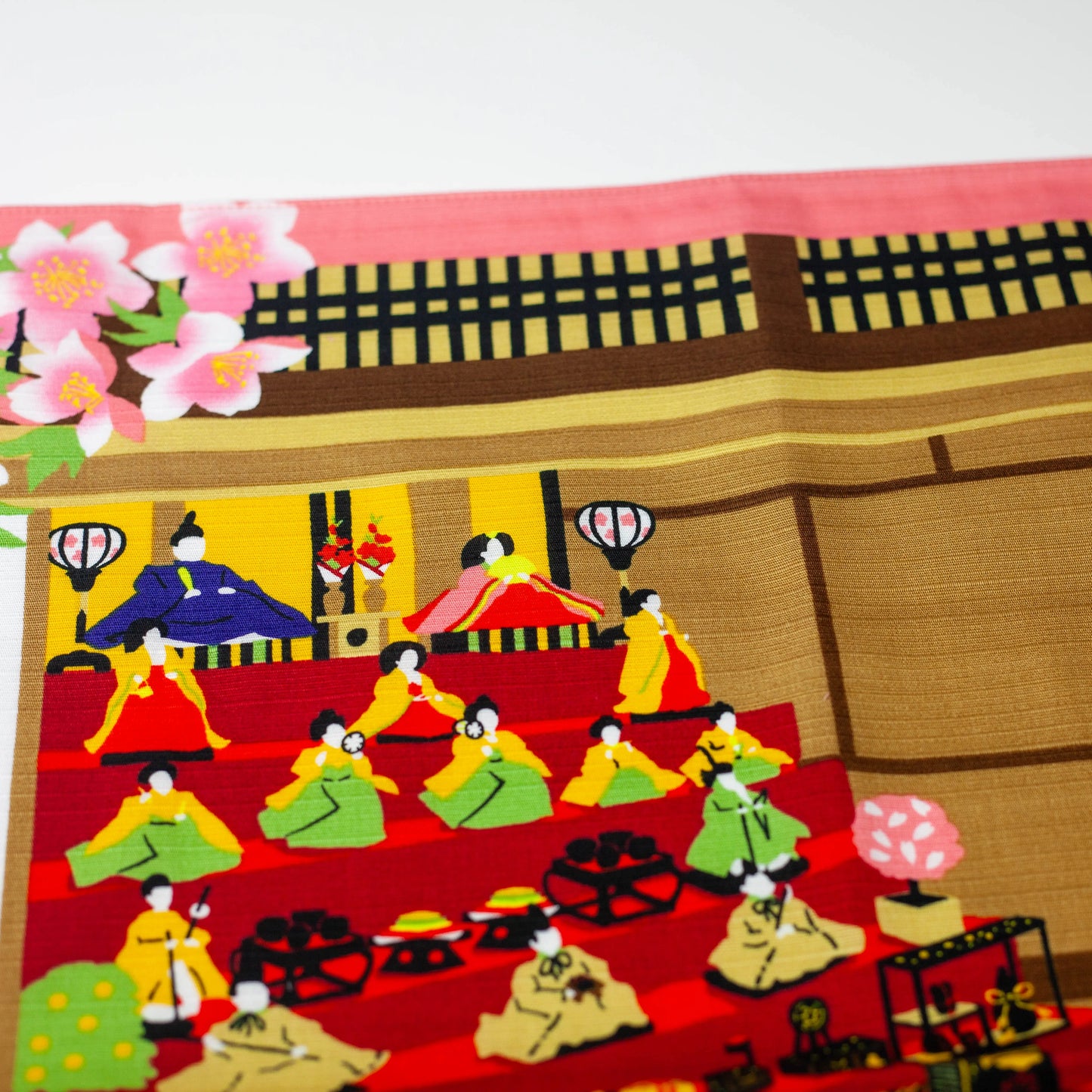 50cm Furoshiki | Mikeneko Hina Matsuri