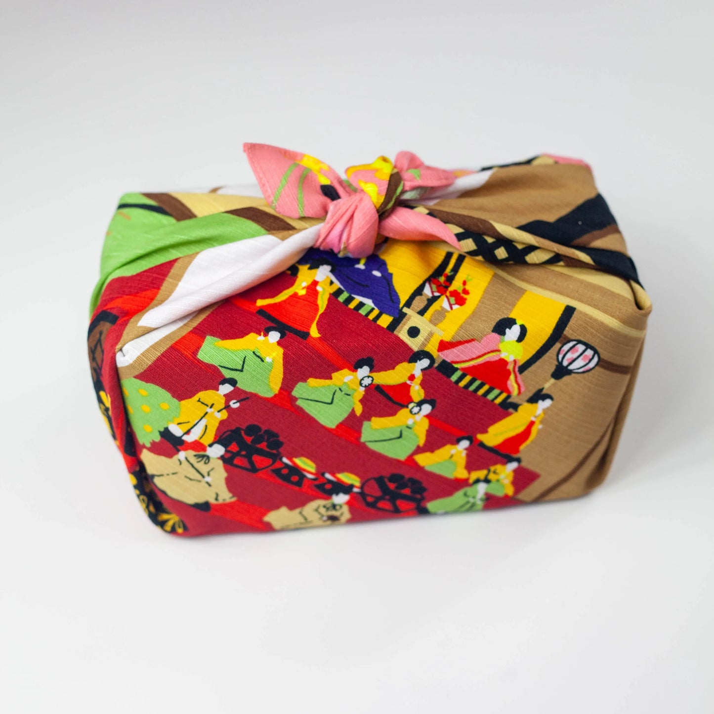 50cm Furoshiki | Mikeneko Hina Matsuri