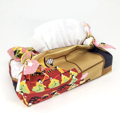 50cm Furoshiki | Mikeneko Hina Matsuri