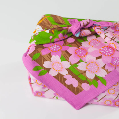 50cm Furoshiki | Mikeneko Sakura
