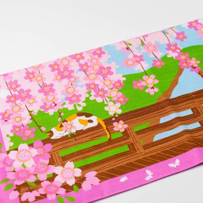 50cm Furoshiki | Mikeneko Sakura