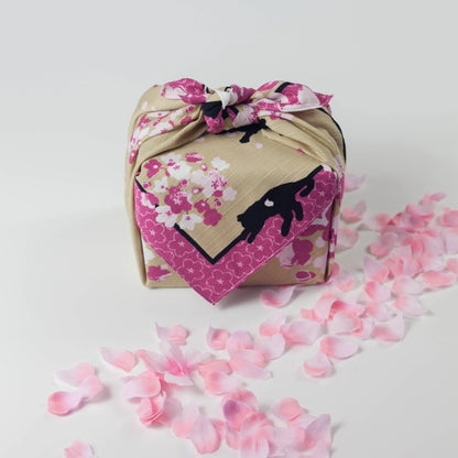 50cm Furoshiki | Sakura Yuho Neko