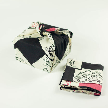 50cm Reversible Furoshiki | Chojyugiga