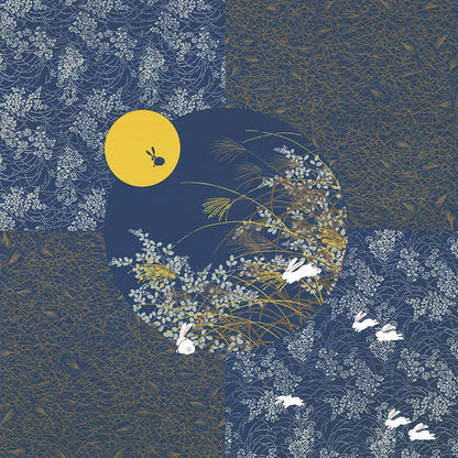 118cm Furoshiki | Tsukimi Usagi