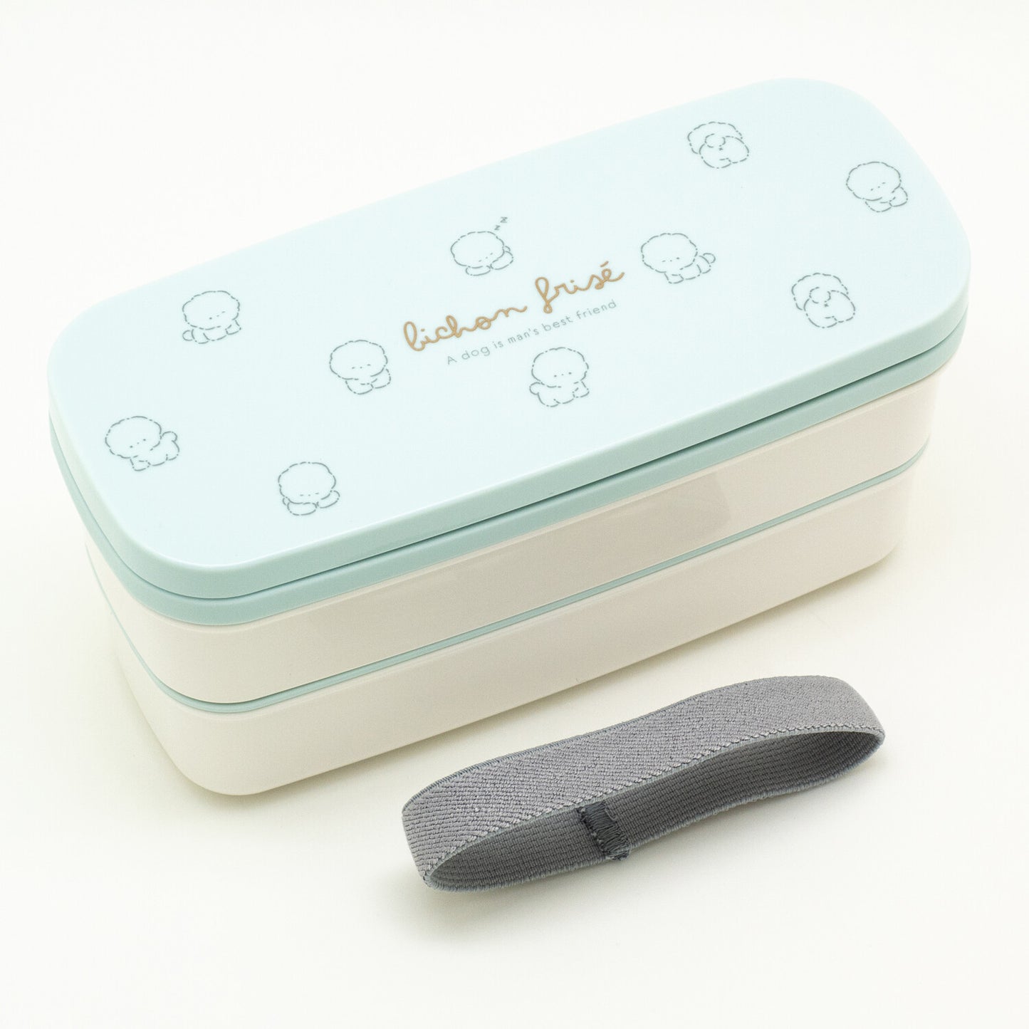 Two-Tier Bento | Bichon Frisé