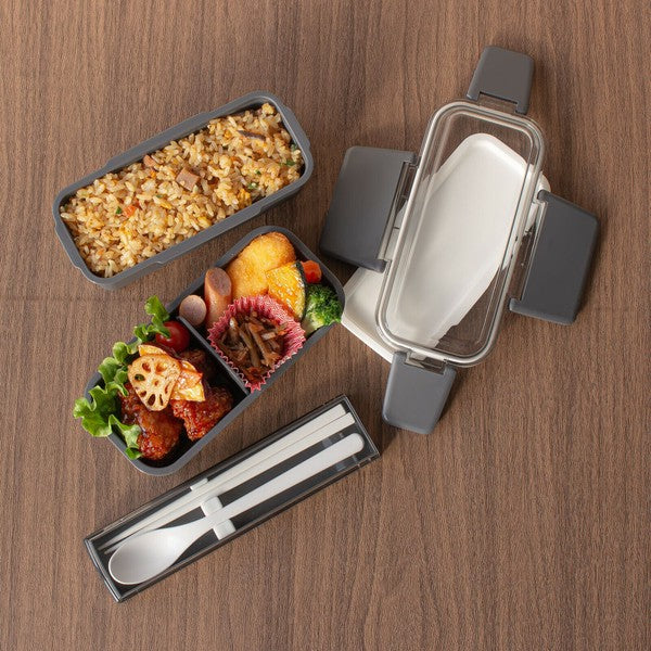 Shikiri Bento | Calm Color, Two Tiers