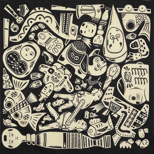 100cm Cochae Musubi Furoshiki | Kyodo Gangu