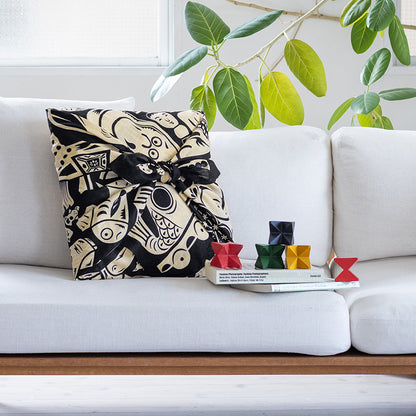 100cm Cochae Musubi Furoshiki | Kyodo Gangu