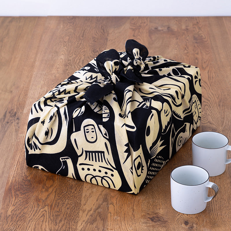 100cm Cochae Musubi Furoshiki | Kyodo Gangu