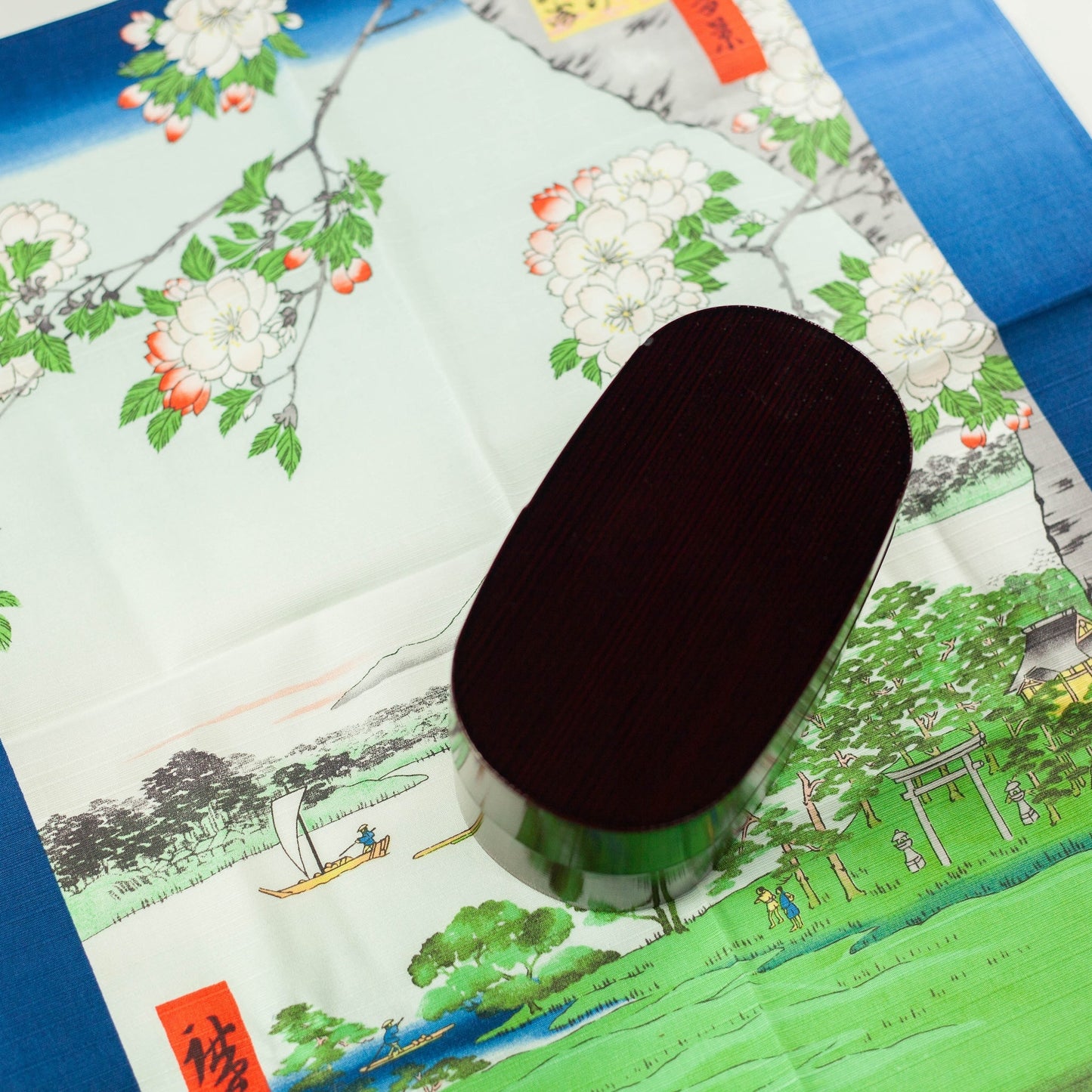 48cm Ukiyo-e Furoshiki | Suijin no Massaki