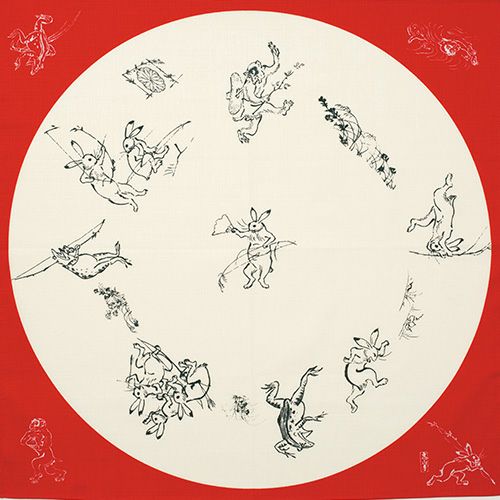 68cm Chojyugiga Furoshiki