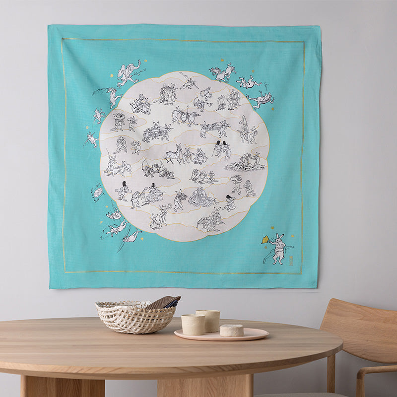 100cm Chojyugiga Furoshiki