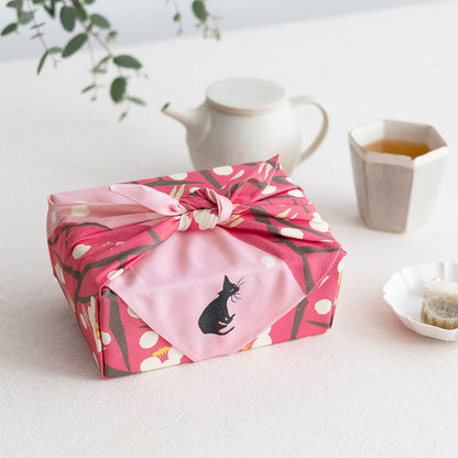 48cm Yumeji Takehisa Furoshiki | Ume to Neko