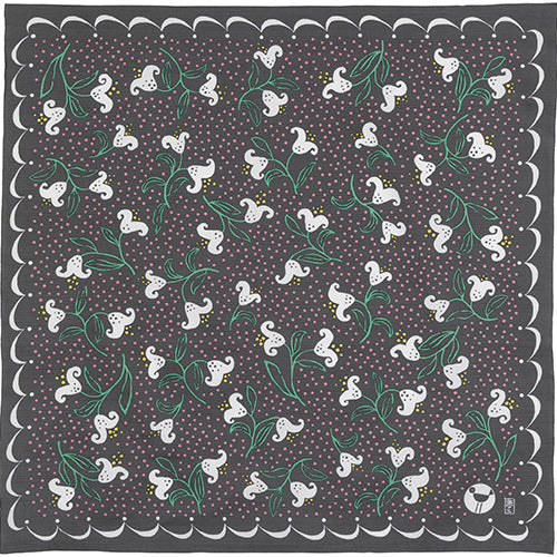 90cm Yumeji Takehisa Furoshiki | Yuri (Navy or grey)