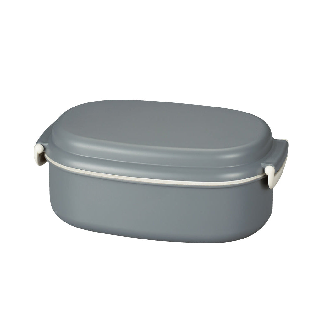 Easy Clean Oval Bento | Two tiers, 730ml