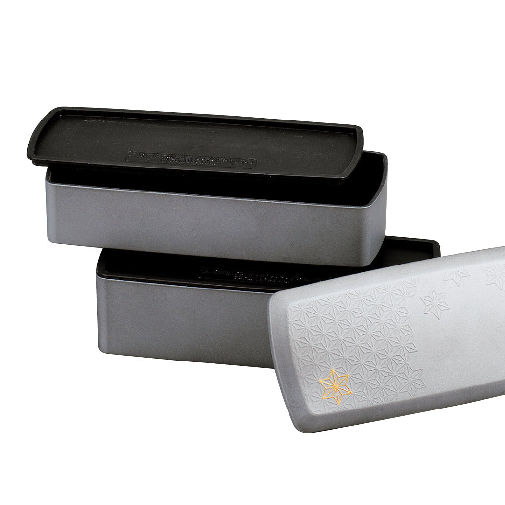 Gintogi Asanoha Bento | Two Tiers, 1,000ml