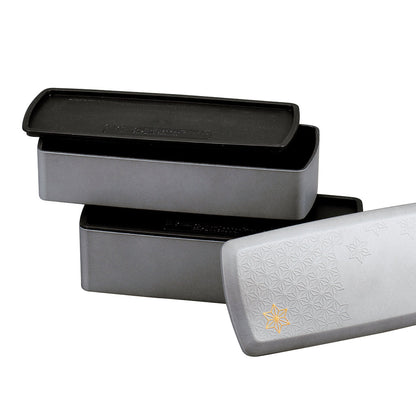Gintogi Asanoha Bento | Two Tiers, 1,000ml