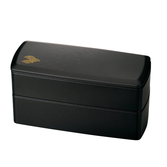 Kokutan Seigaiha Bento | Two Tiers, 1,000ml