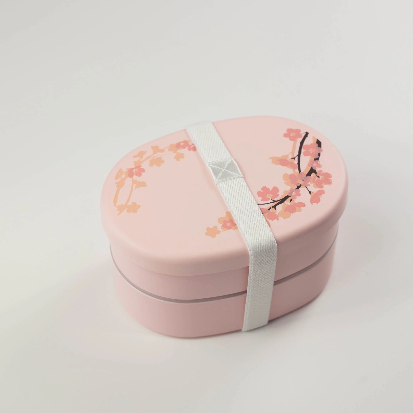 Sakura Oval Bento | Two-tiers, Mini