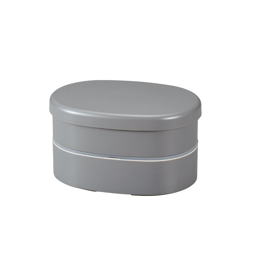 Easy Clean Oval Bento | Two tiers, Mini