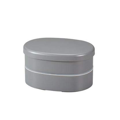 Easy Clean Oval Bento | Two tiers, Mini