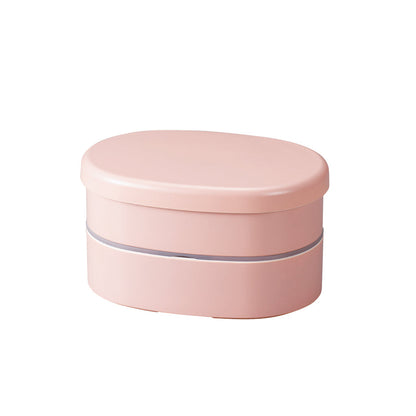 Easy Clean Oval Bento | Two tiers, Mini