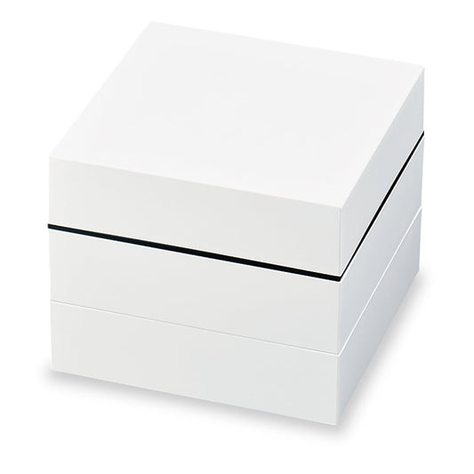 3-tier Picnic Bento | White (18 cm)