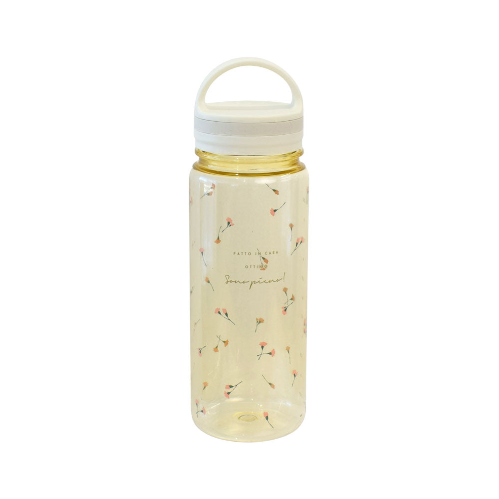 Clear Water Bottle | Pianta (With Handle, 760 ml)