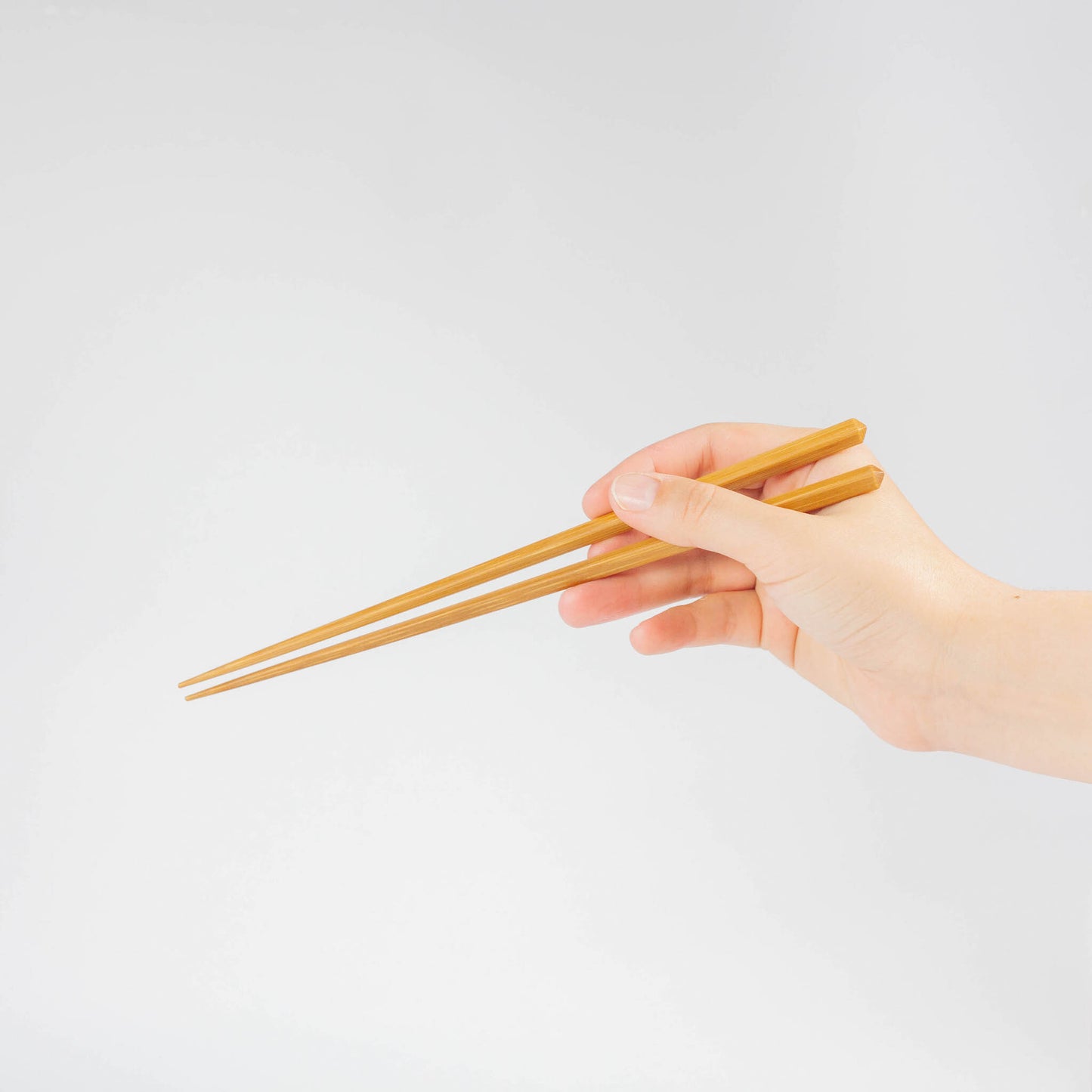 Diamond Cut Bamboo Chopsticks 22.5cm